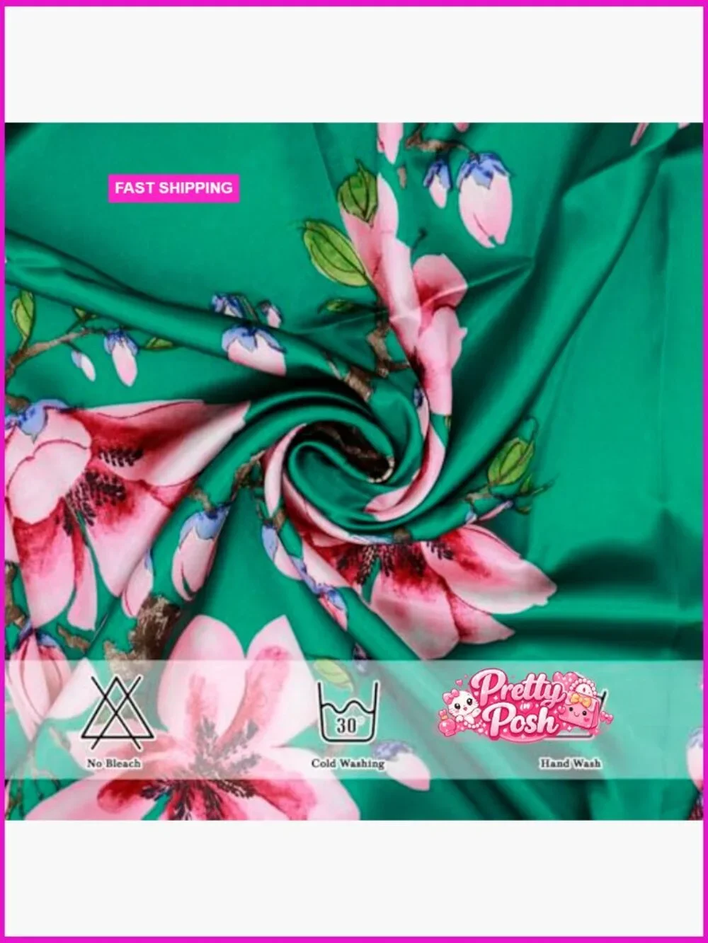 Satin Head Scarf Set, 35